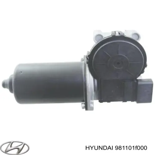 Мотор стеклоочистителя лобового стекла Hyundai/Kia 981101F000