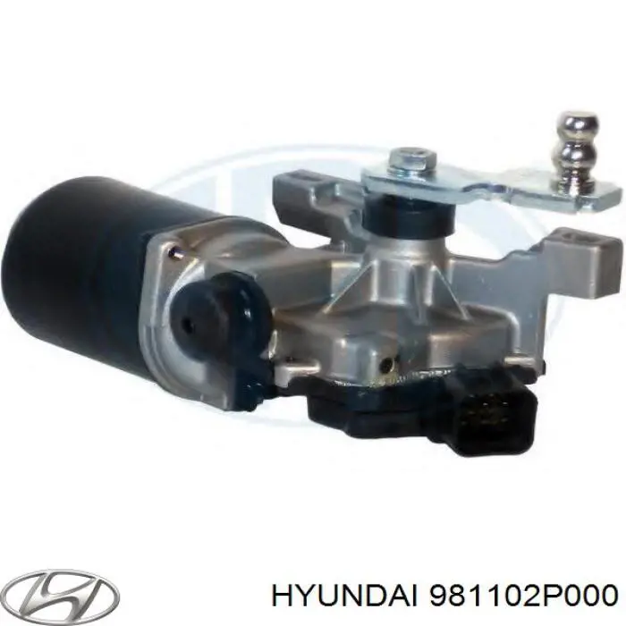 981102P000 Hyundai/Kia motor de limpador pára-brisas do pára-brisas