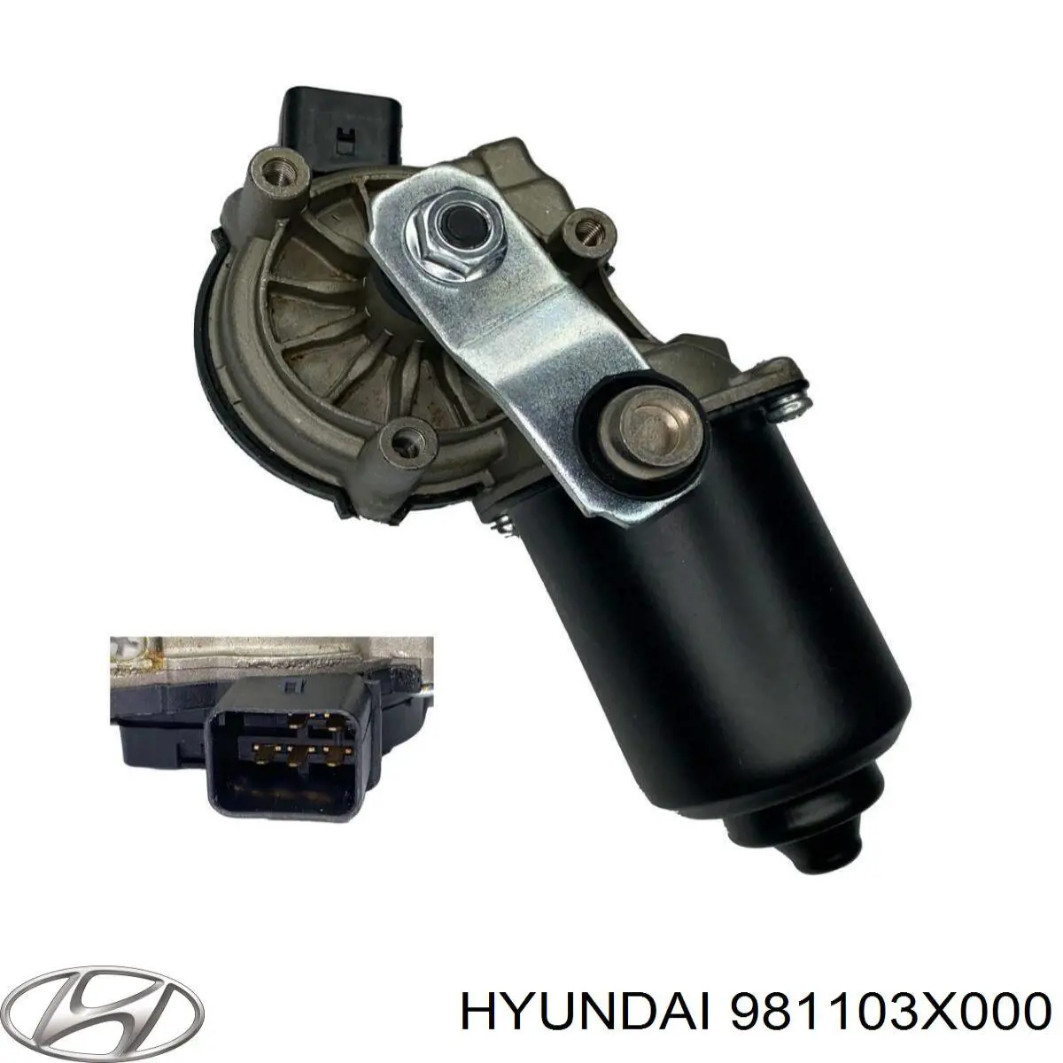 Мотор трапеции стеклоочистителя Hyundai/Kia 981103X000 цена, от 1962.19 UAH