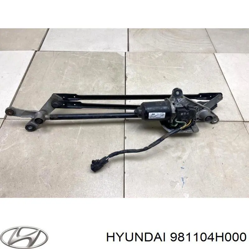981104H000 Hyundai/Kia Мотор стеклоочистителя передний