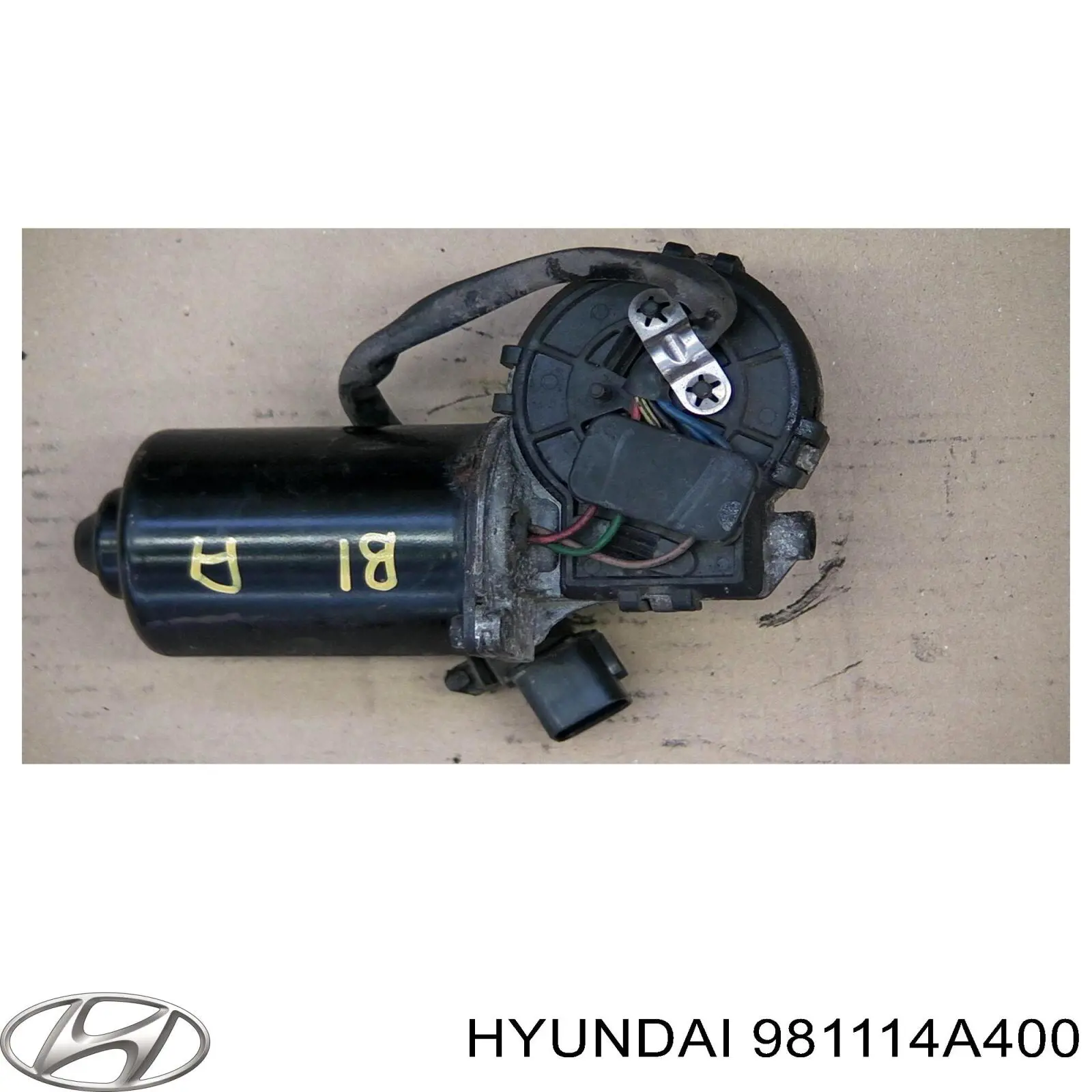 981114A400 Hyundai/Kia Мотор стеклоочистителя передний