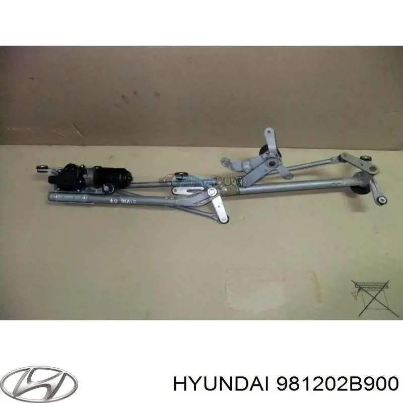Купить 981202B900 Hyundai/Kia Трапеция дворников