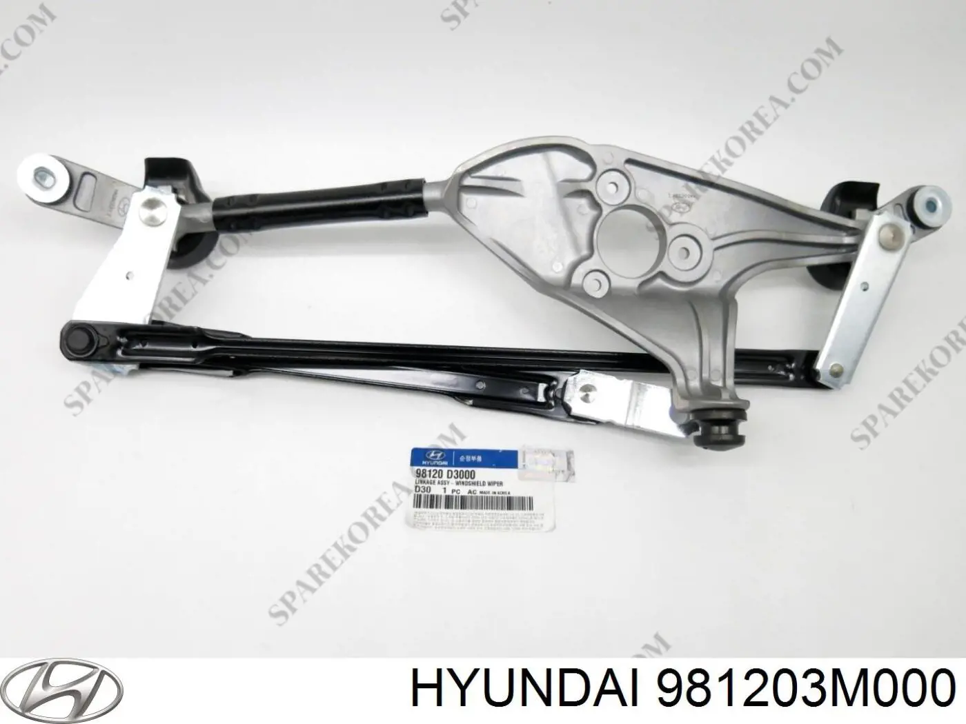 Трапеция стеклоочистителя Hyundai/Kia 981203M000