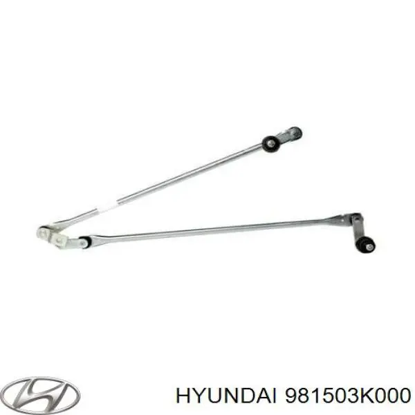 981503K000 Hyundai/Kia trapézio de limpador pára-brisas