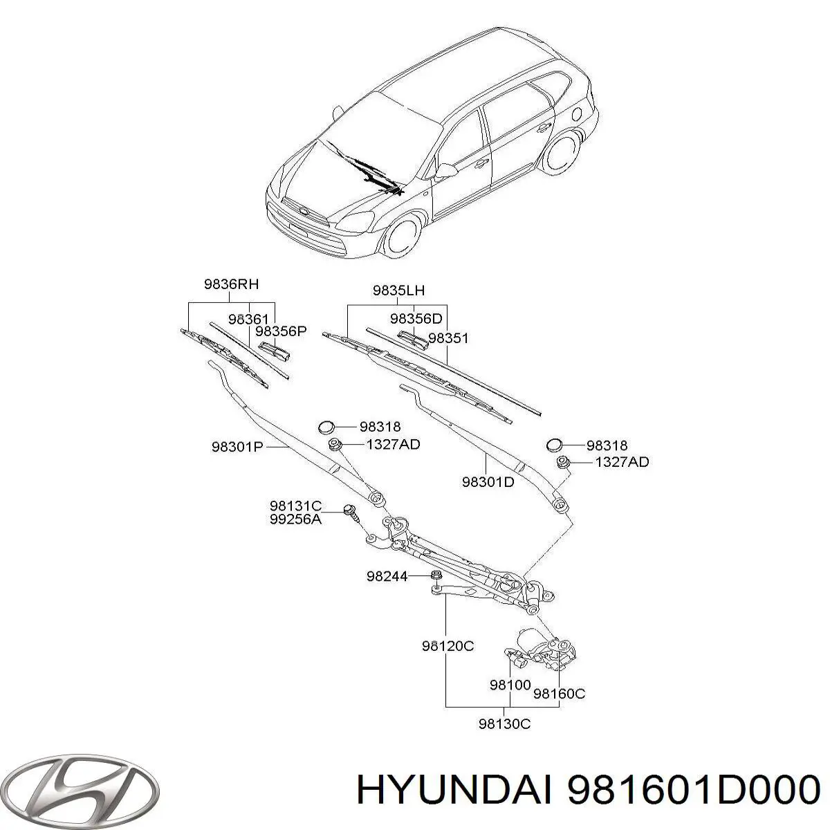981601D000 Hyundai/Kia 