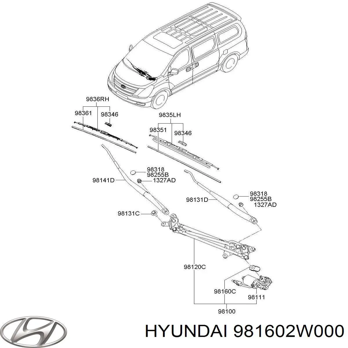 981602W000 Hyundai/Kia 