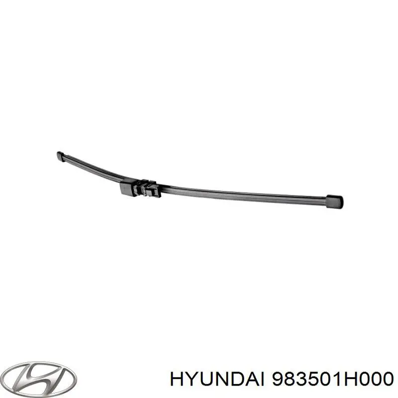 Щетка стеклоочистителя лобового стекла, водительская Hyundai/Kia 983501H000 цена, от 19.92 USD