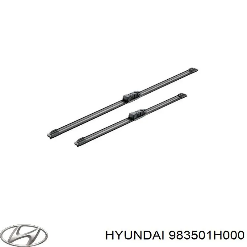 Купить 983501H000 Hyundai/Kia Щетка-дворник лобового стекла водительская
