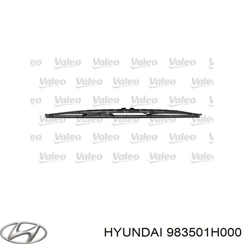 Щетка стеклоочистителя лобового стекла, водительская Hyundai/Kia 983501H000 цена, от 19.92 USD
