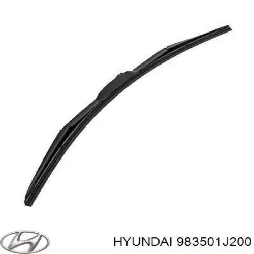 Щетка стеклоочистителя лобового стекла, водительская Hyundai/Kia 983501J200 цена, от 12.96 USD