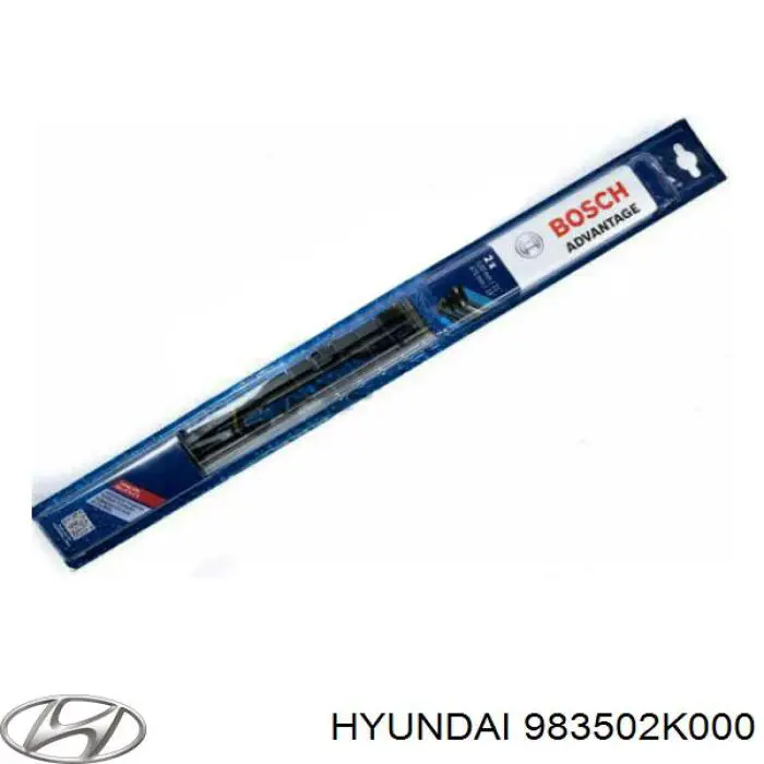 Щетка-дворник лобового стекла водительская Hyundai/Kia 983502K000