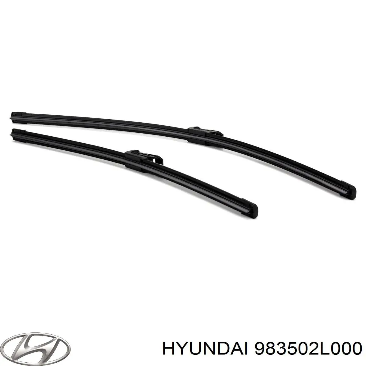 Купить 983502L000 Hyundai/Kia Щетка-дворник лобового стекла водительская