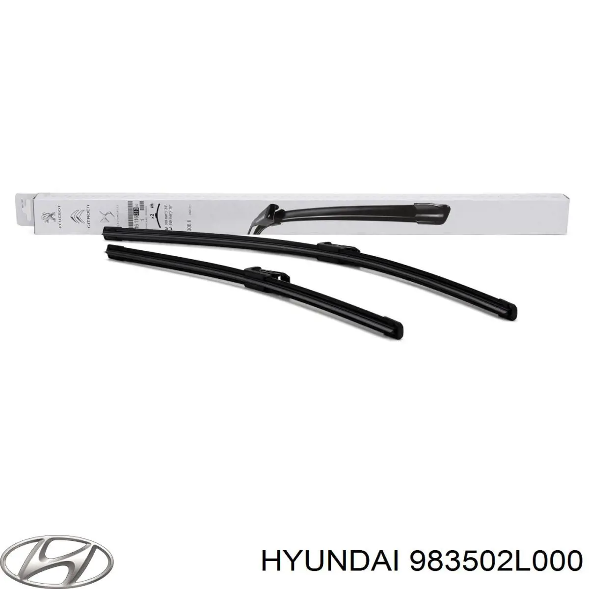 Щетка-дворник лобового стекла водительская Hyundai/Kia 983502L000