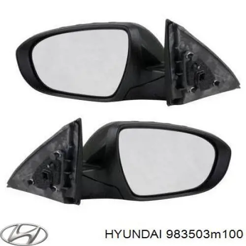 983503M100 Hyundai/Kia щетка-дворник лобового стекла водительская