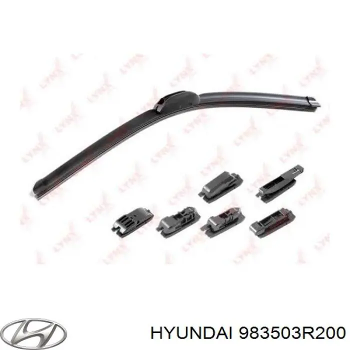 Щетка стеклоочистителя лобового стекла, водительская Hyundai/Kia 983503R200 цена, от 27.34 USD