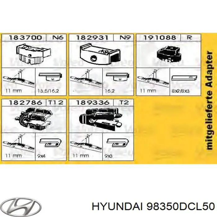 Купить 98350DCL50 Hyundai/Kia 