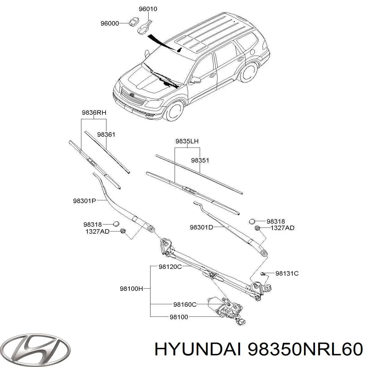  Hyundai/Kia 98350NRL60 цена, от 18.51 USD