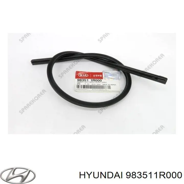 Купить 983511R000 Hyundai/Kia Резинка щетки стеклоочистителя водительская
