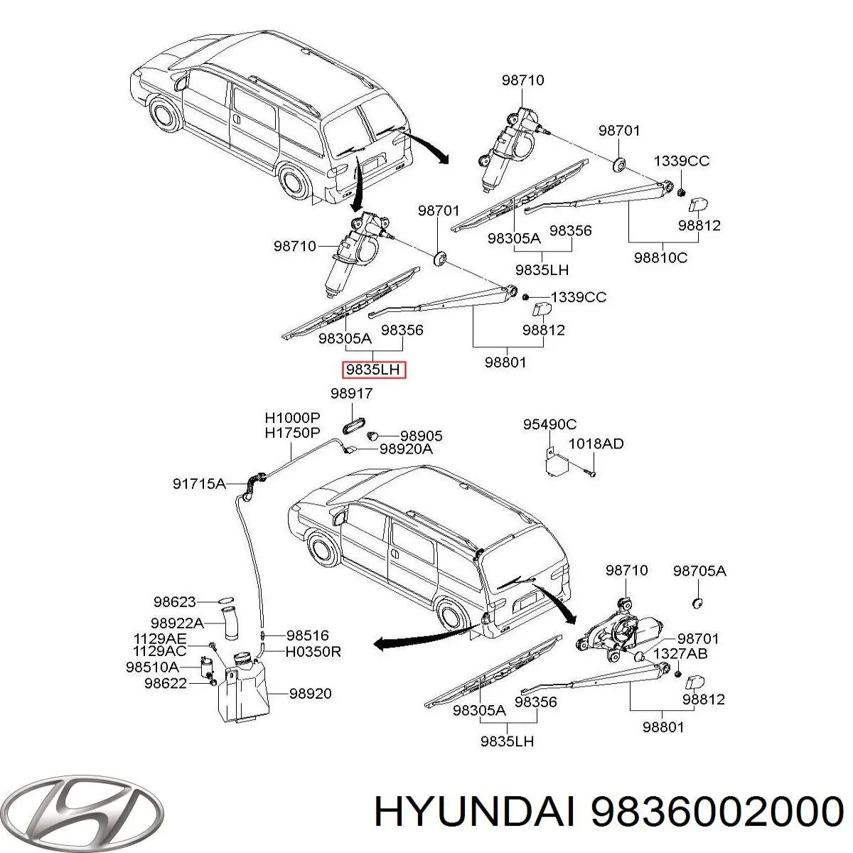 9836002000 Hyundai/Kia 