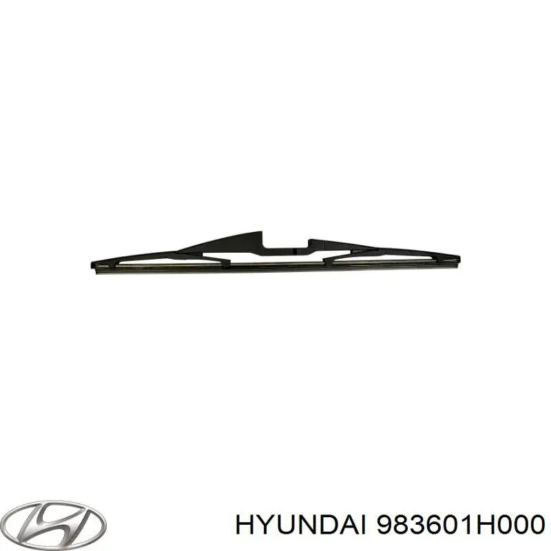 Купить 983601H000 Hyundai/Kia Щетка-дворник лобового стекла пассажирская