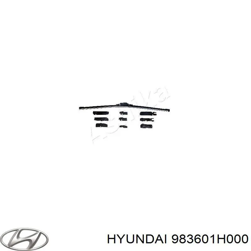 Щетка-дворник лобового стекла, пассажирская Hyundai/Kia 983601H000 цена, от 17.61 USD