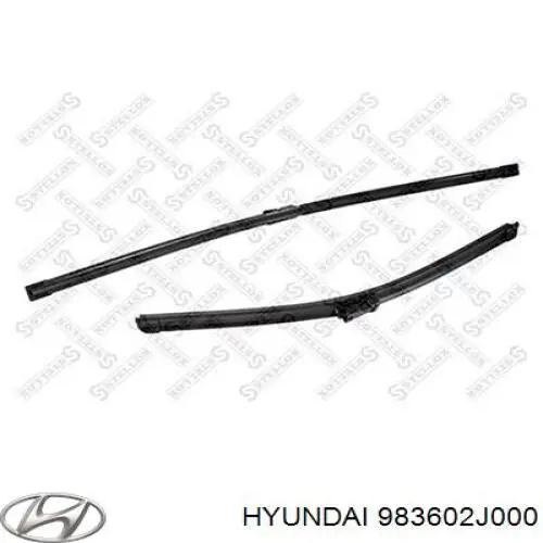 Щетка-дворник лобового стекла, пассажирская Hyundai/Kia 983602J000 цена, от 12.56 USD