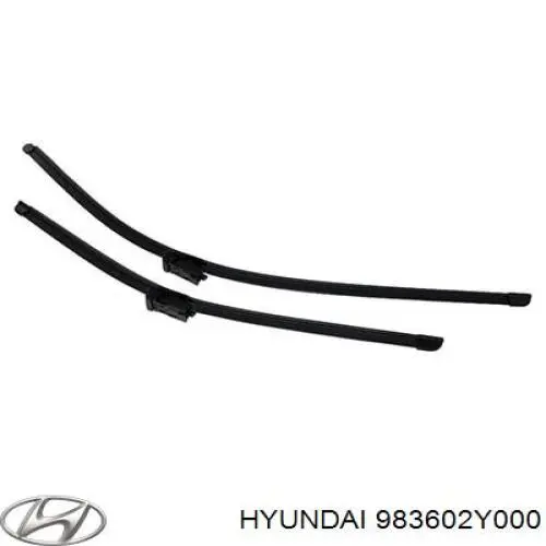 Купить 983602Y000 Hyundai/Kia Щетка-дворник лобового стекла пассажирская