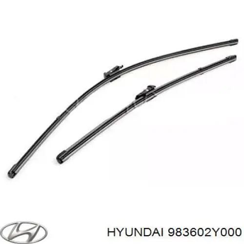 Щетка-дворник лобового стекла, пассажирская Hyundai/Kia 983602Y000 цена, от 7.75 USD