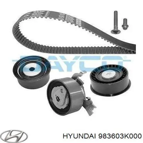 Купить 983603K000 Hyundai/Kia Щетка-дворник лобового стекла пассажирская