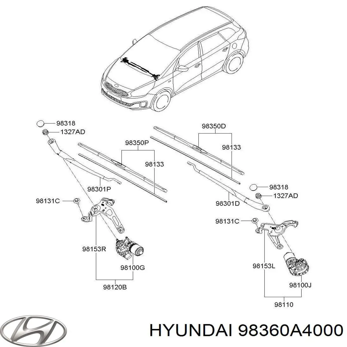 98360A4000 Hyundai/Kia 