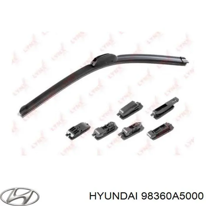 Щетка-дворник лобового стекла, пассажирская Hyundai/Kia 98360A5000 цена, от 57.34 USD