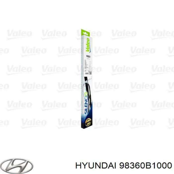 Щетка-дворник лобового стекла, пассажирская Hyundai/Kia 98360B1000 цена, от 9.15 USD