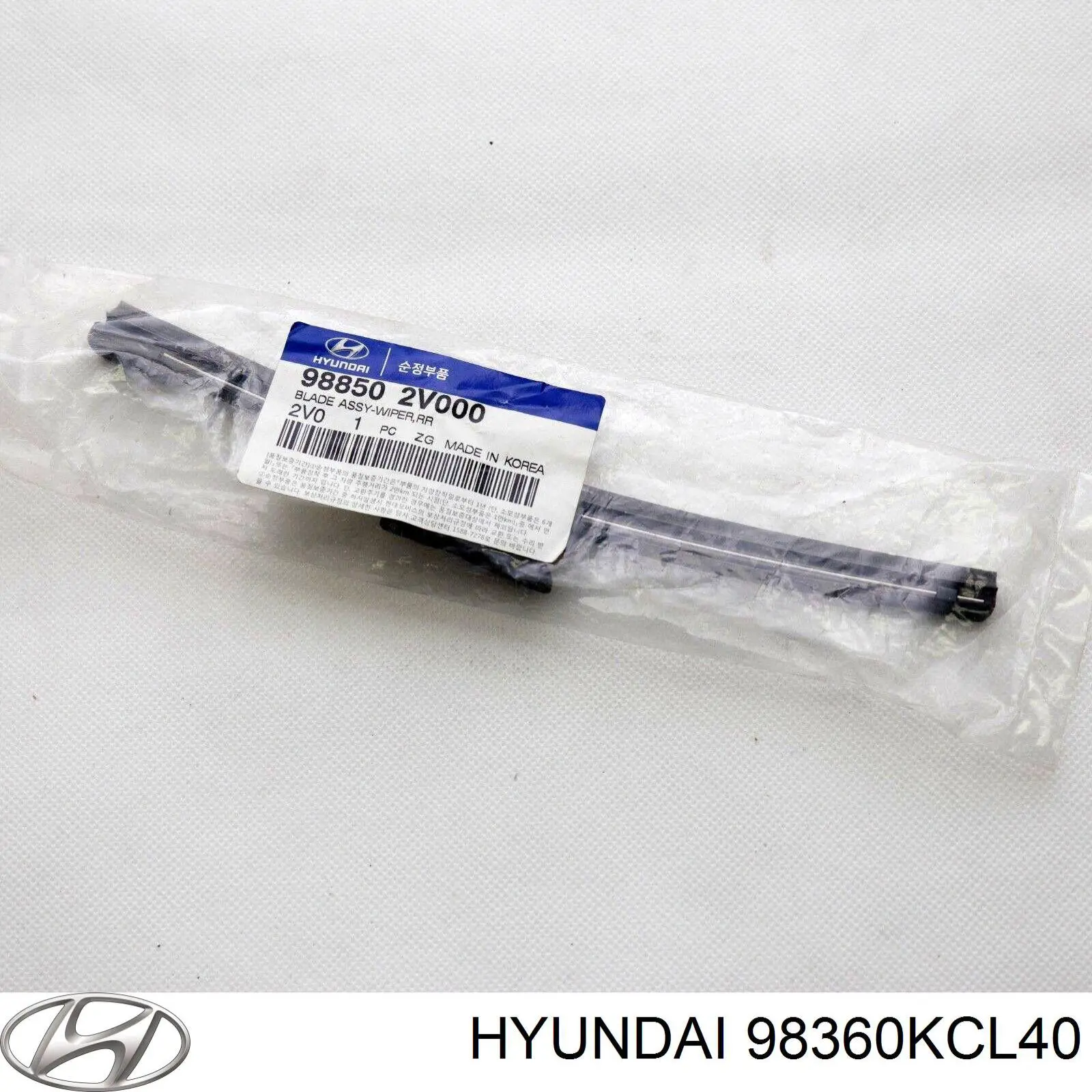 Щетка-дворник лобового стекла, пассажирская Hyundai/Kia 98360KCL40 цена, от 8.13 USD