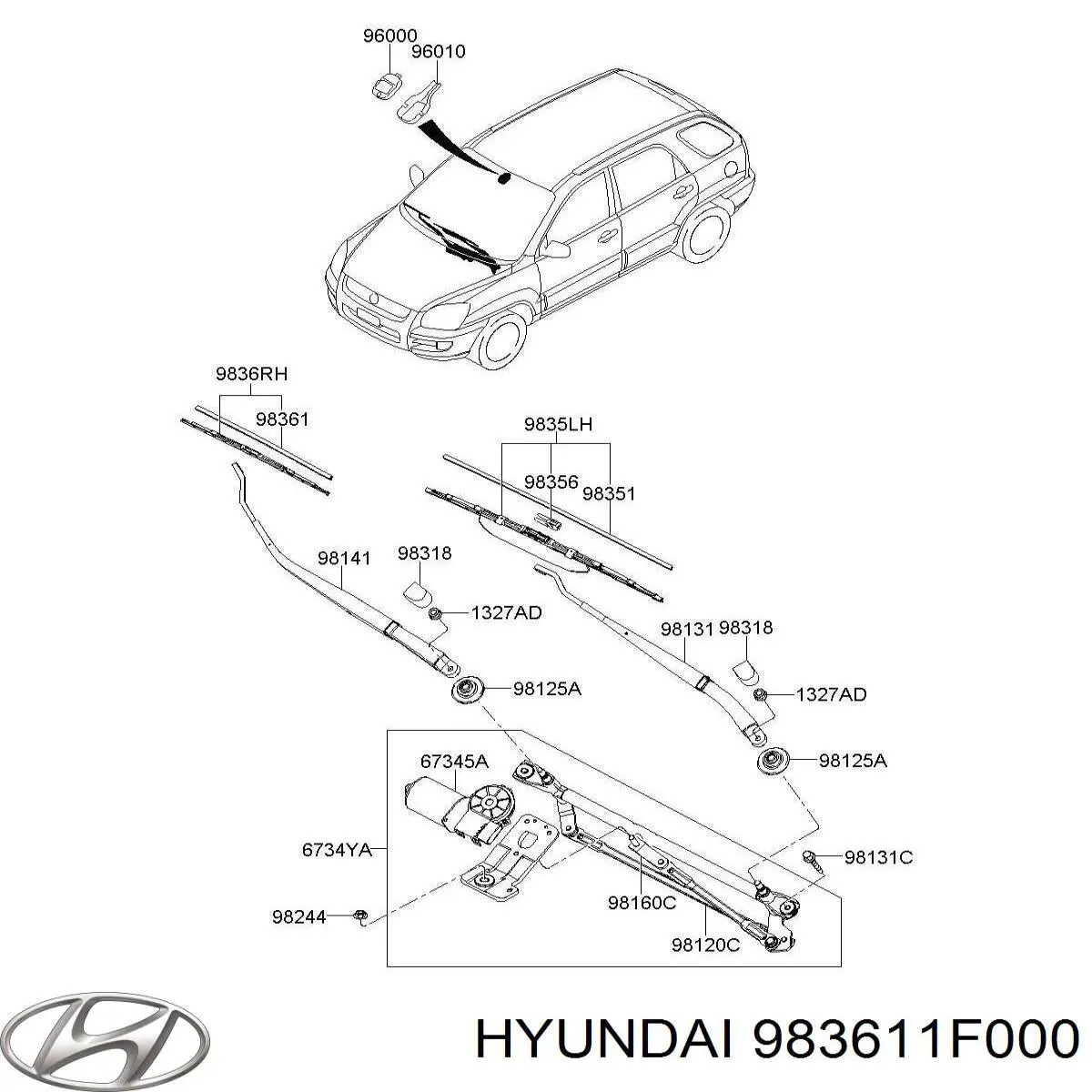 983611F000 Hyundai/Kia 