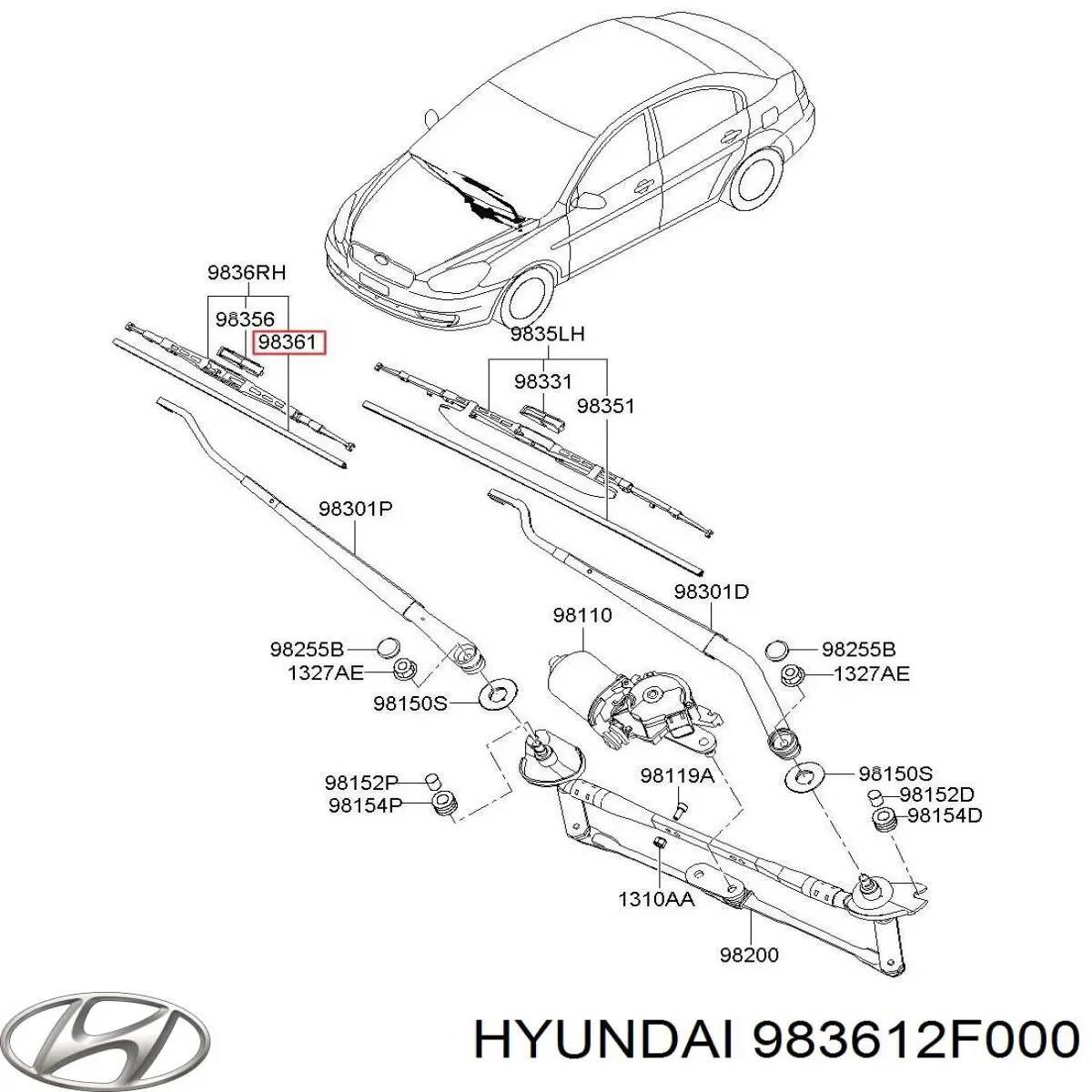 983612F000 Hyundai/Kia 