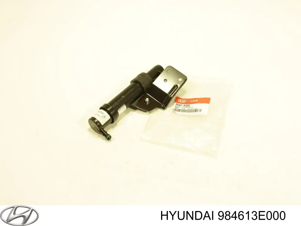 984613E000 Hyundai/Kia suporte do injetor de fluido para lavador das luzes (cilindro de elevação)