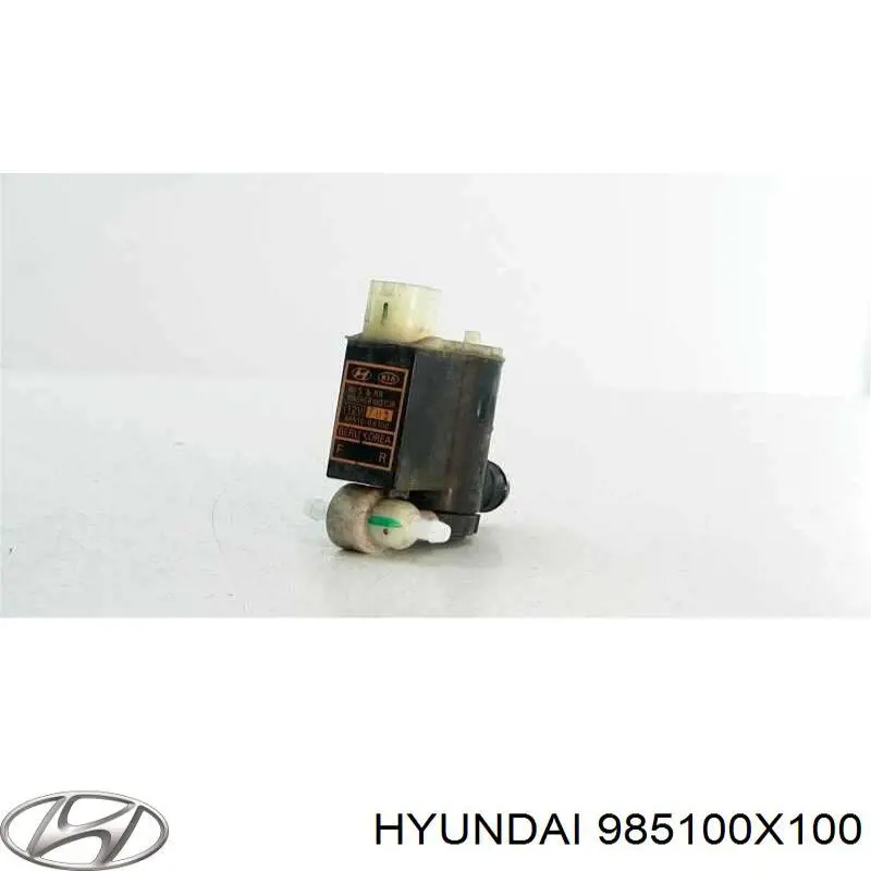Bomba de motor de fluido para lavador de vidro dianteiro para Hyundai I10 (PA)