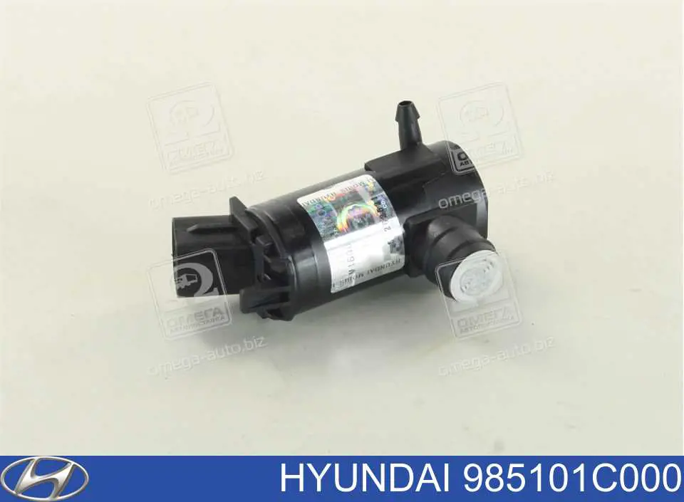 Насос-мотор омывателя стекла переднего Hyundai/Kia 985101C000