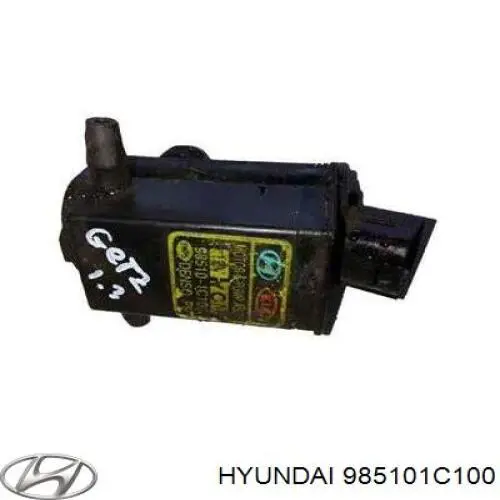 985101C100 Hyundai/Kia насос-мотор омывателя стекла заднего
