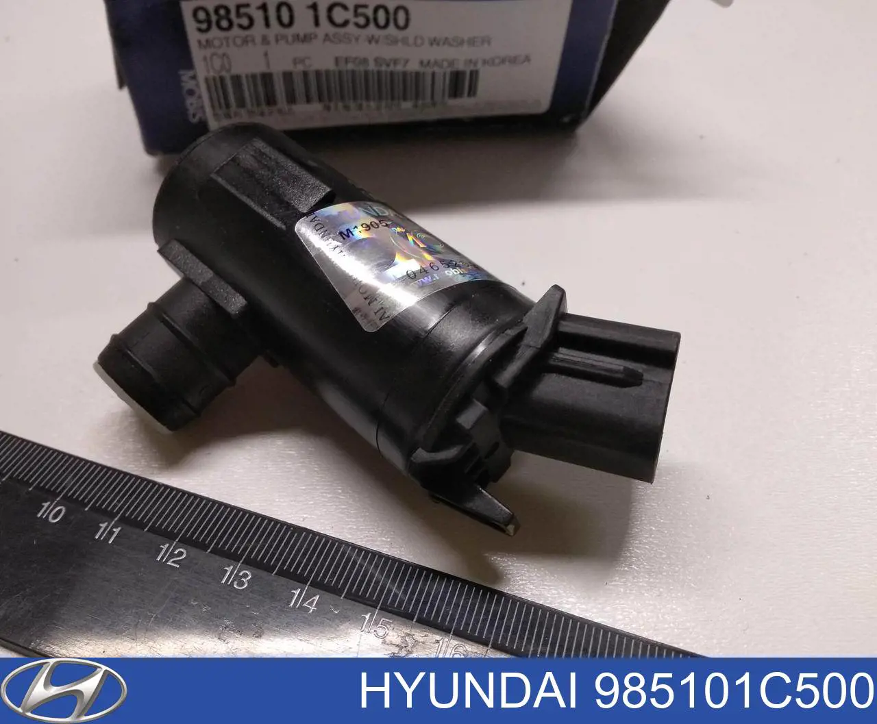 985101C500 Hyundai/Kia насос-мотор омывателя стекла переднего