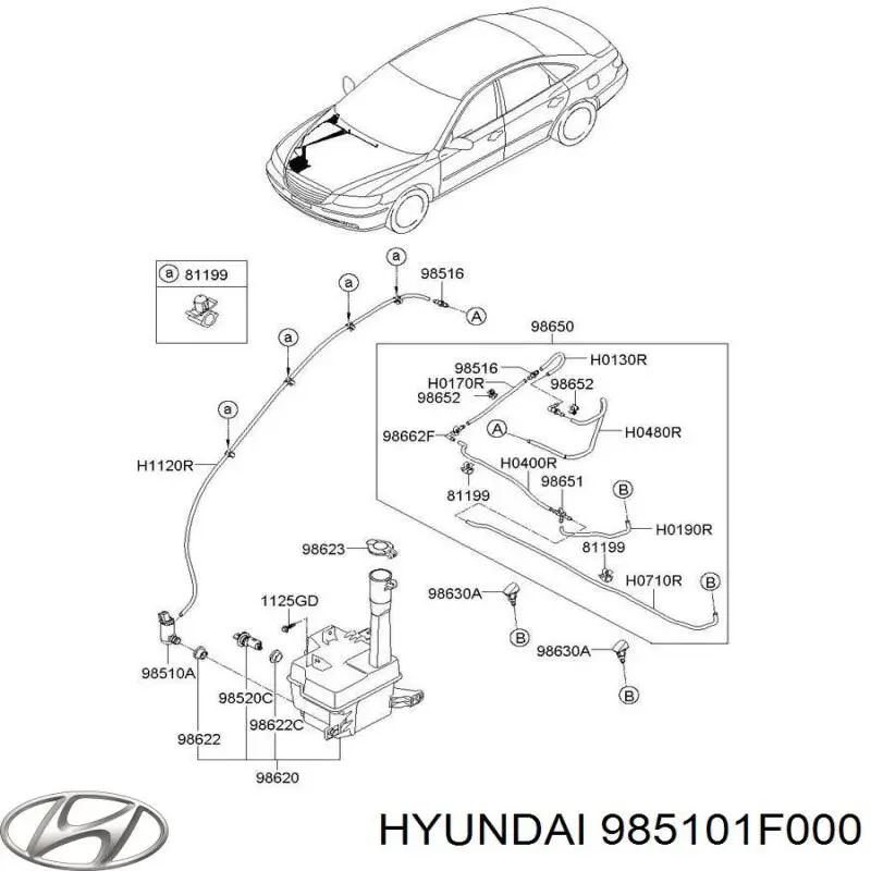 985101F000 Hyundai/Kia