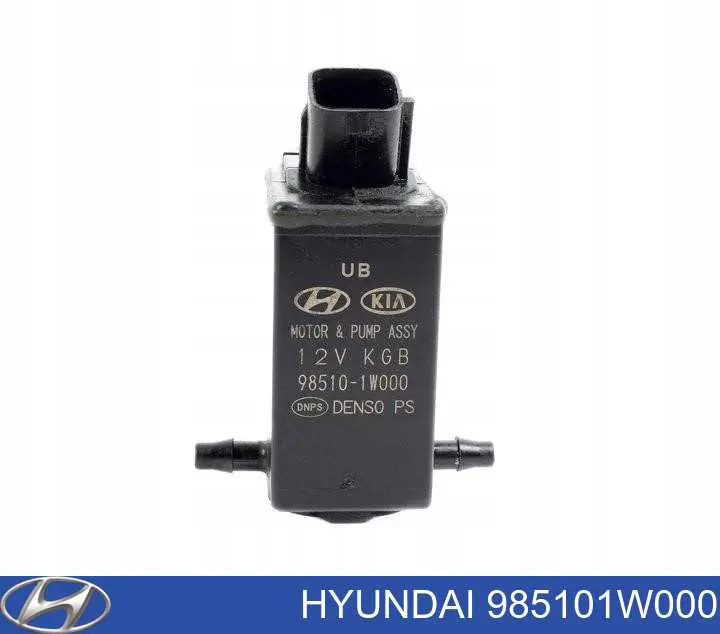 985101W000 Hyundai/Kia bomba de motor de fluido para lavador de vidro traseiro