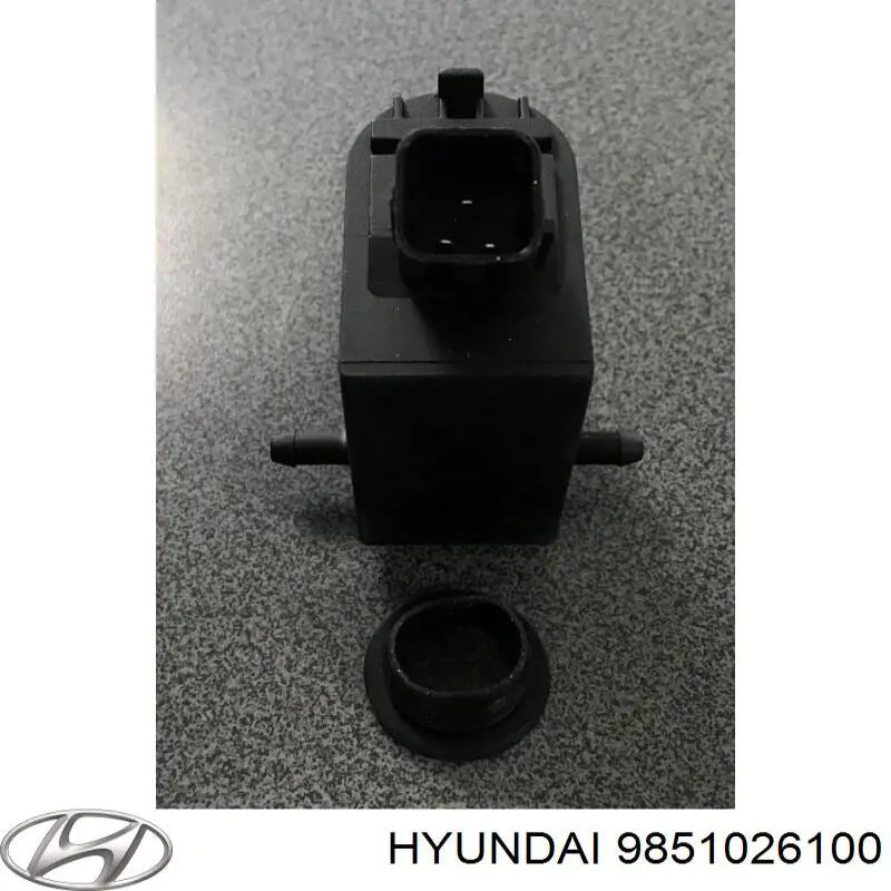 Купить 9851026100 Hyundai/Kia Моторчик омывателя переднего стекла