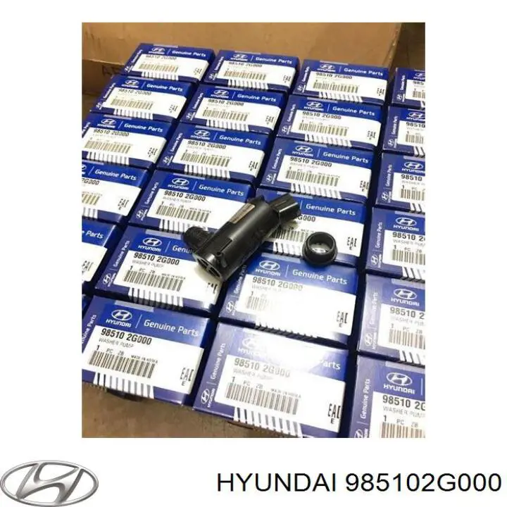 Насос-мотор омывателя стекла переднего Hyundai/Kia 985102G000