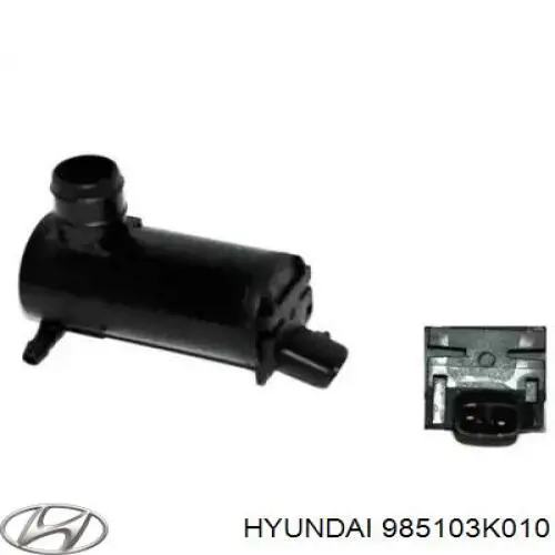 985103K010 Hyundai/Kia насос-мотор омывателя стекла переднего