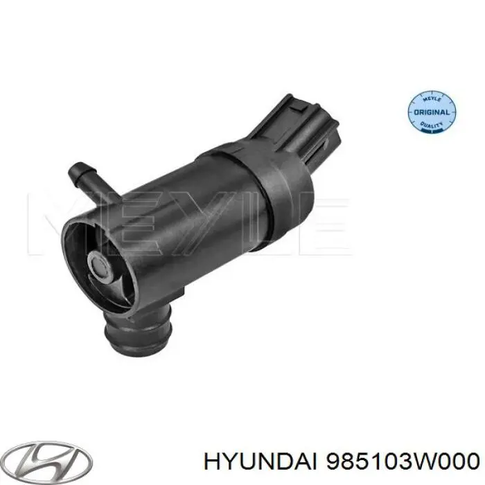 Насос-мотор омывателя стекла переднего Hyundai/Kia 985103W000