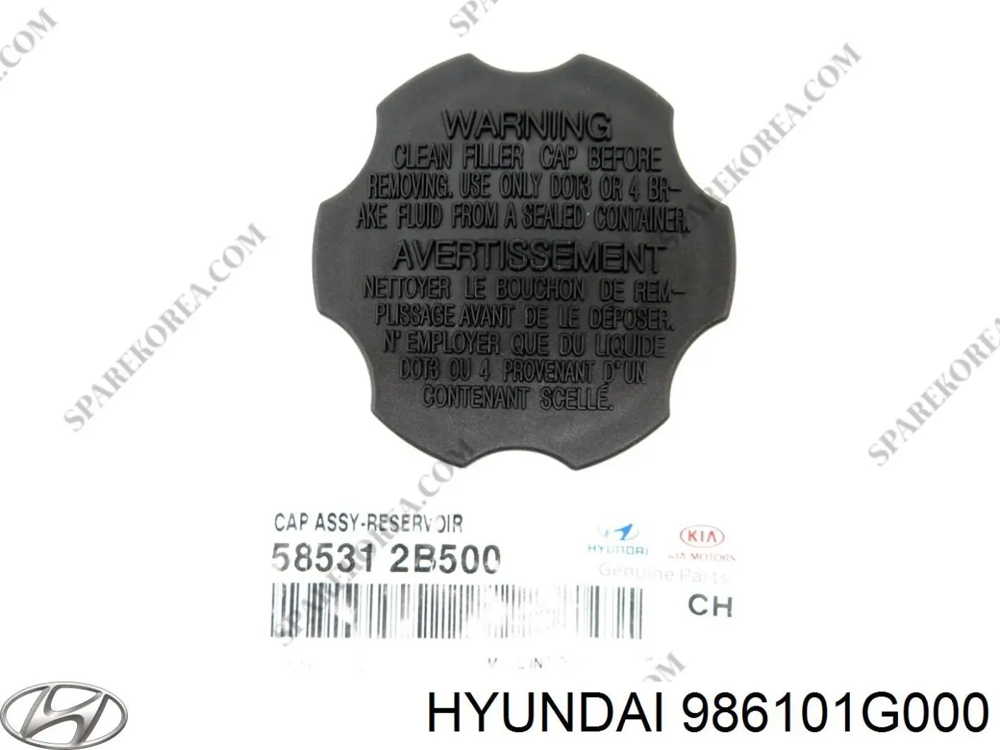  986101G000 Hyundai/Kia