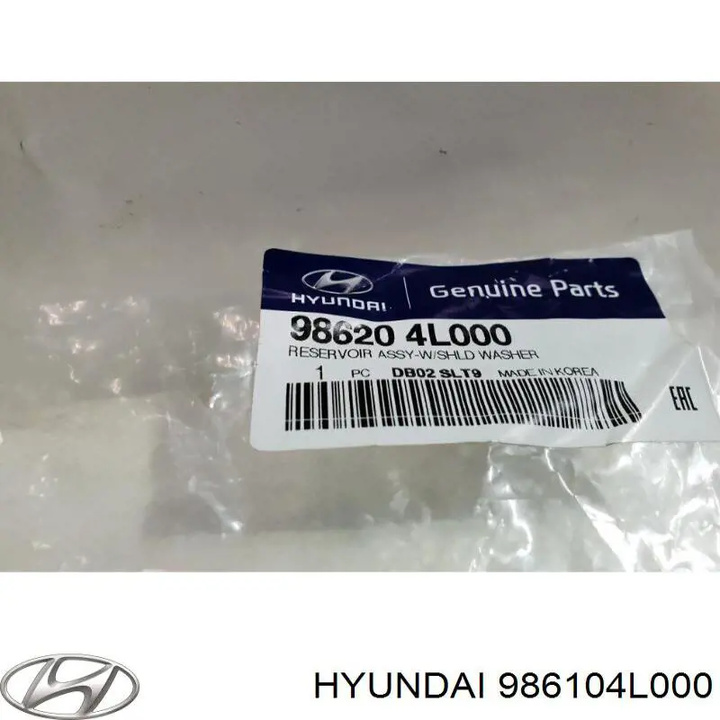 986104L000 Hyundai/Kia Бачок омывателя стекла