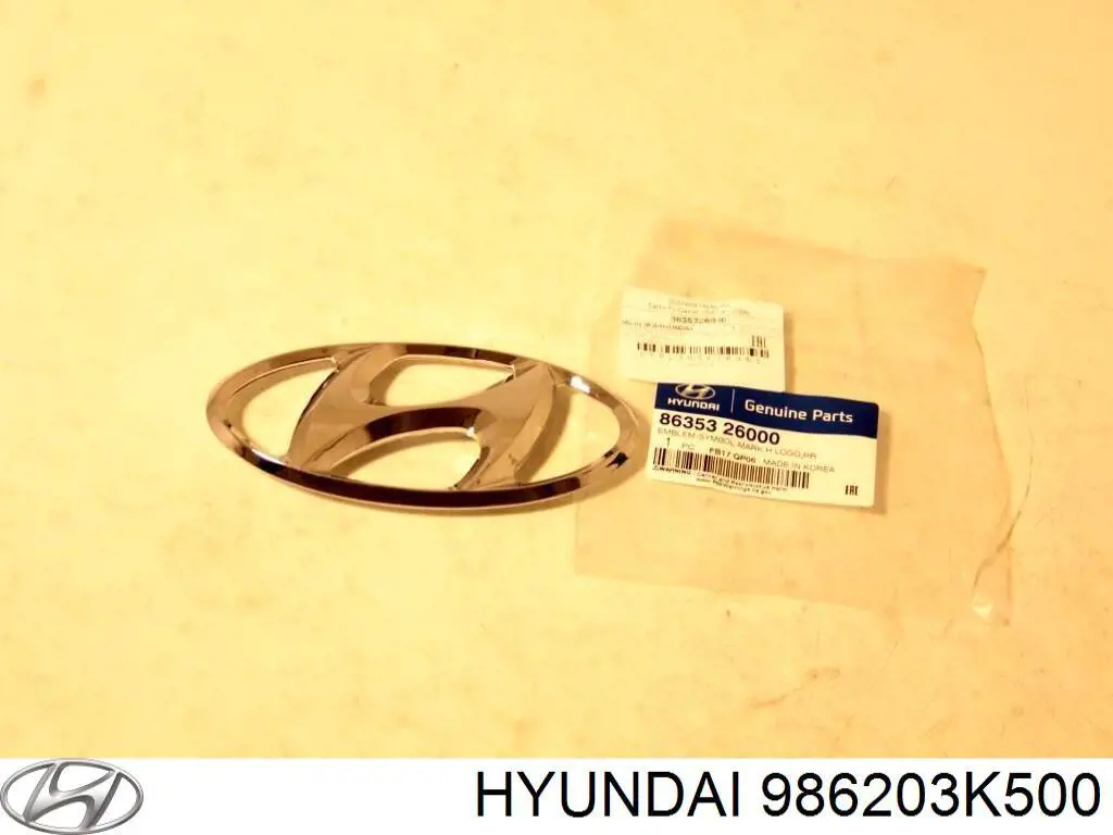 Бачок омывателя лобового стекла Hyundai/Kia 986203K500 цена, от 70.62 USD