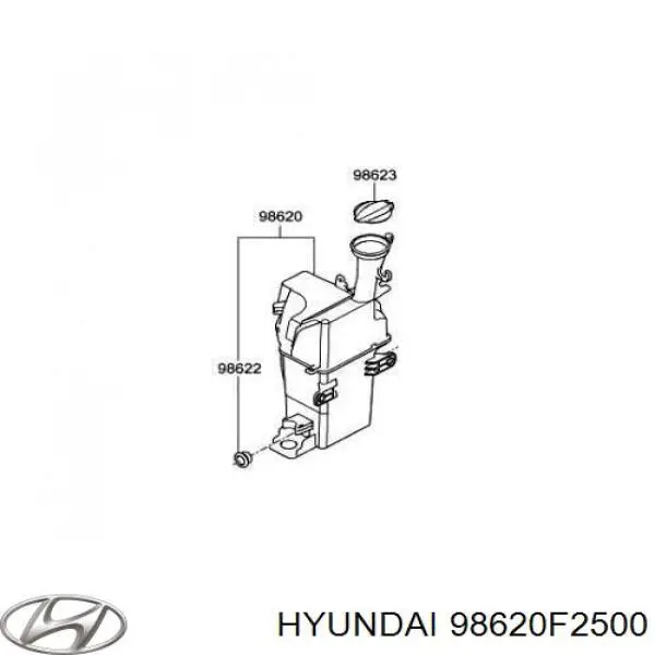  98620F2500 Hyundai/Kia